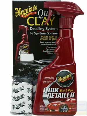 NEU 1x650018 Meguiars Quik Clay Detailing System Kit Lackreiniger Set  40,95/SET