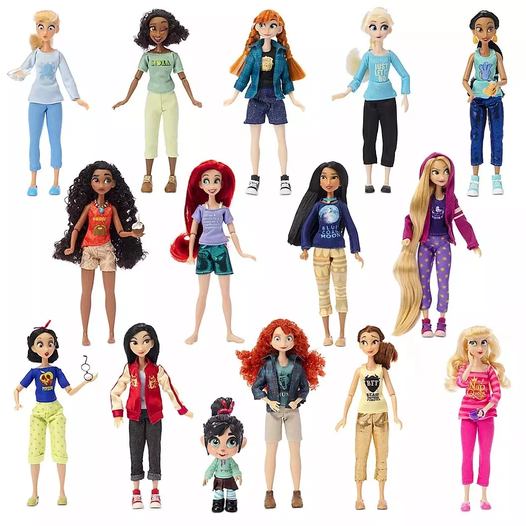 Disney Comfy Princess Dolls Ralph Breaks the Internet 6-----YOU