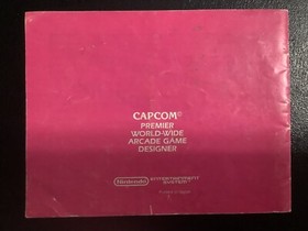 Commando NES Nintendo Instruction Manual Only