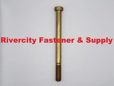 7/16-20x6 Hex Head Cap Screws 7/16-20 x 6.0 Bolts 7/16x20 x 6 Grade 8