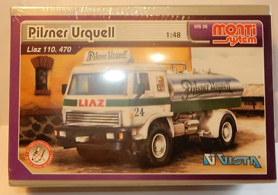 MONTY SYSTEM MS 36 PILSNER URQUELL CAMION à MONTER LIAZ 110 470 REF 0103-36 1/48 - Photo 1/4