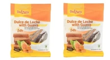2 packs Dulzura Borincana Dulce de Leche con Guayaba (Milk candy with guava)