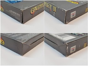 Gauntlet II Nintendo NES Box and Manual Only *