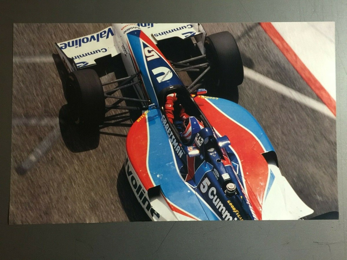 1996 Robby Gordon Valvoline Indy 500 Print, Picture, Poster RARE