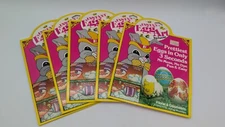 5 Vintage 1981 Sun Hill Instant Egg Floral Geometric Wrappers Easter 60 TOTAL