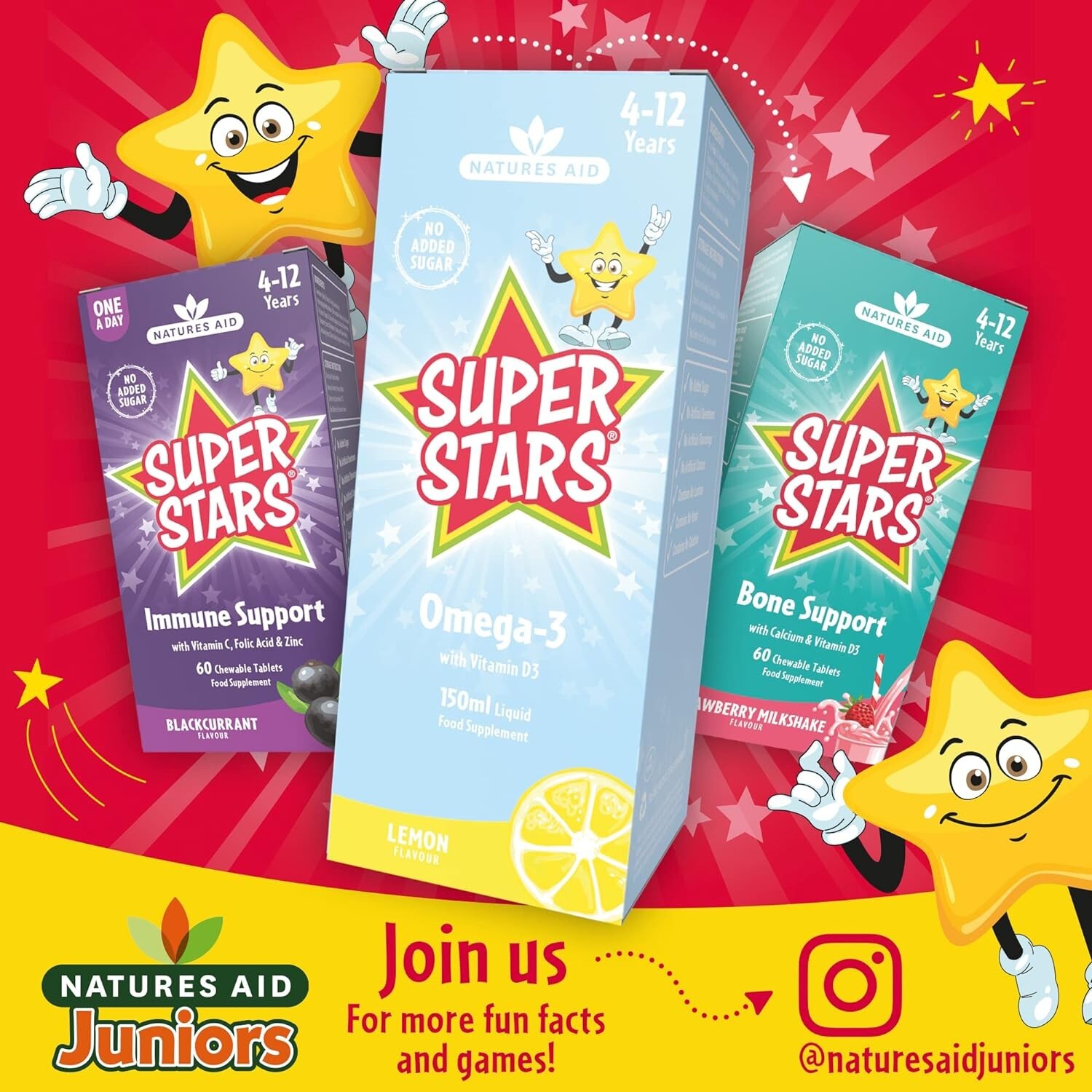 Natures Aid Kids Omega3 Fish Oil for Children (150 ml, Natural Lemon