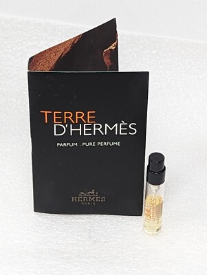 Hermes Terre D'Hermes Parfum Pure Perfume Sample Spray .06 oz, 2ml
