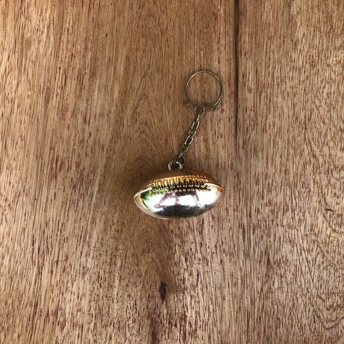 Football Keychain Fob Keyring Hard Plastic Hong Kong Vintage Figural Sports - Picture 11 of 12