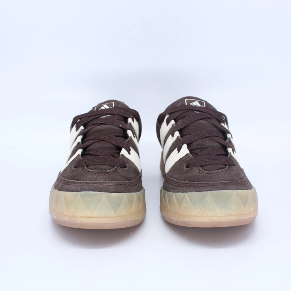 ADIDAS ADIMATIC SHOE US 8,5 EUR 42 DARK BROWN WHITE - Bild 2 von 4