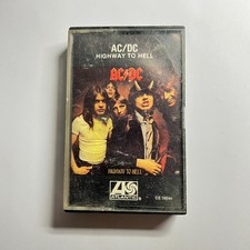 AC/DC Highway to Hell 1979 Cassette tape