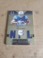 2012 Absolute Rookie Premiere Materials NFL Prime Coby Fleener Jersey /50 Colts