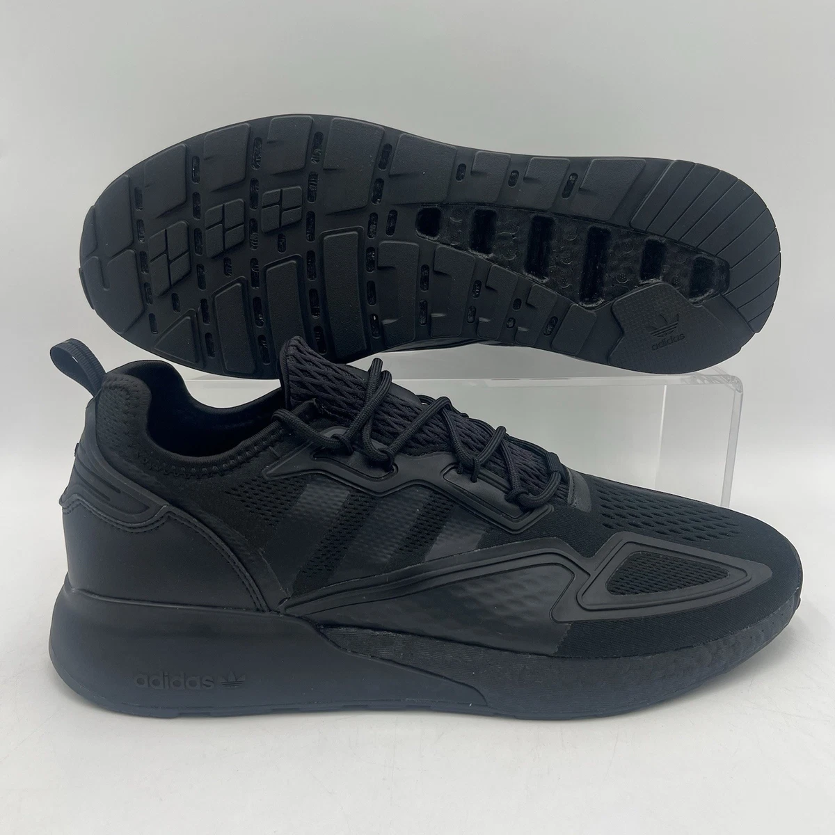 Adidas ZX 2K Boost Triple Black for sale | eBay