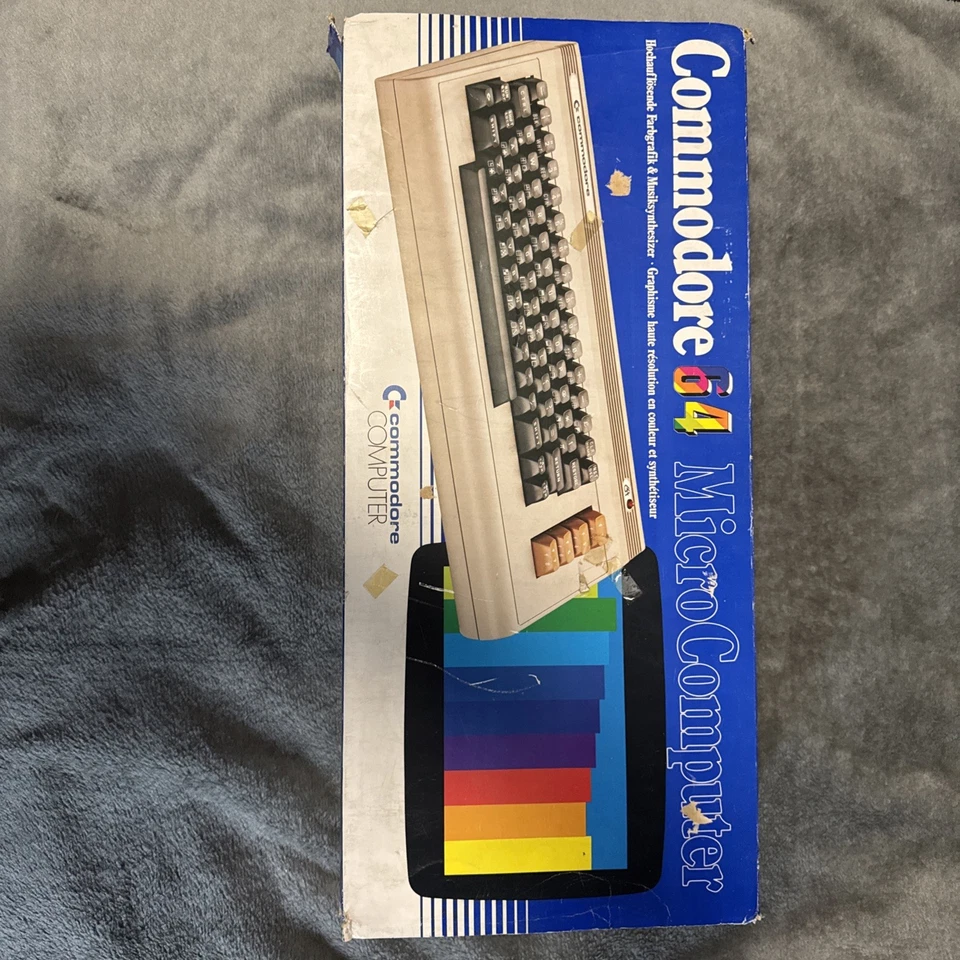 commodore 64, In OVP, C64, Brotkasten  Sehr Sauber Ungetestet Guter Zustand