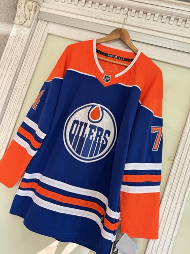 Edmonton Oilers Stuart Skinner #74 Hockey Jersey NHL Shirt Kit Size XL - Picture 3 of 19