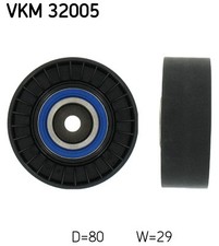 SKF VKM 32005 Umlenk-/Führungsrolle, Keilrippenriemen für FIAT