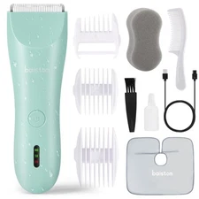 Baistom Baby Hair Clippers, Quiet & Dual-mode Hair Cutting For 0-12, W