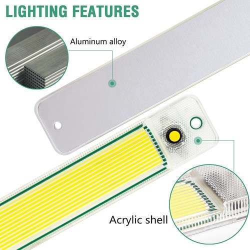 2x LED Strip Lights Bar Car 12V 24V Caravan Boat Fishing Camping Interior Lamp - Picture 4 of 12