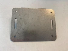 new BICYCLE LICENSE PLATE attachment plate FRAME MOUNT