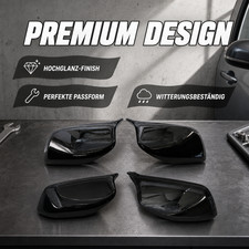 MP F�r BMW 5er E60 E61 E63 E64 robust UV-best�ndig Spiegelabdeckung Au�en