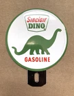 VINTAGE SINCLAIR DINO GASOLINE GAS PUMP STATION PORCELAIN MOTOR OIL TOPPER SIGN
