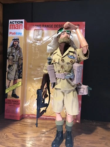 GI Joe Action Marine Soldier Pilot Sailor Long Range Desert Patrol Palitoy