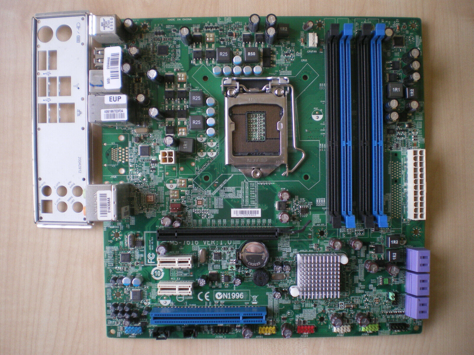 Medion MSI MS-7616 Ver: 1.0 LGA 1156 DDR3 Motherboard