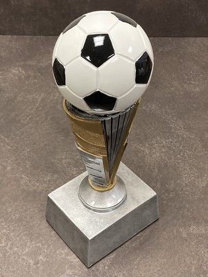 4-PACK! Youth Awards Zenith ZNR304 12'' Resin Soccer Ball Trophy, Trophies
