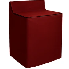 Washing Machine Cover  Zippered Appliance Cover Burgundy Keeps From Scratches