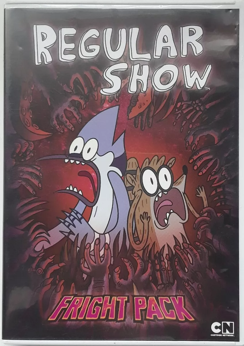 Regular Show Fright Pack DVD Cartoon Network Animation Comedy Terror Tales  Park