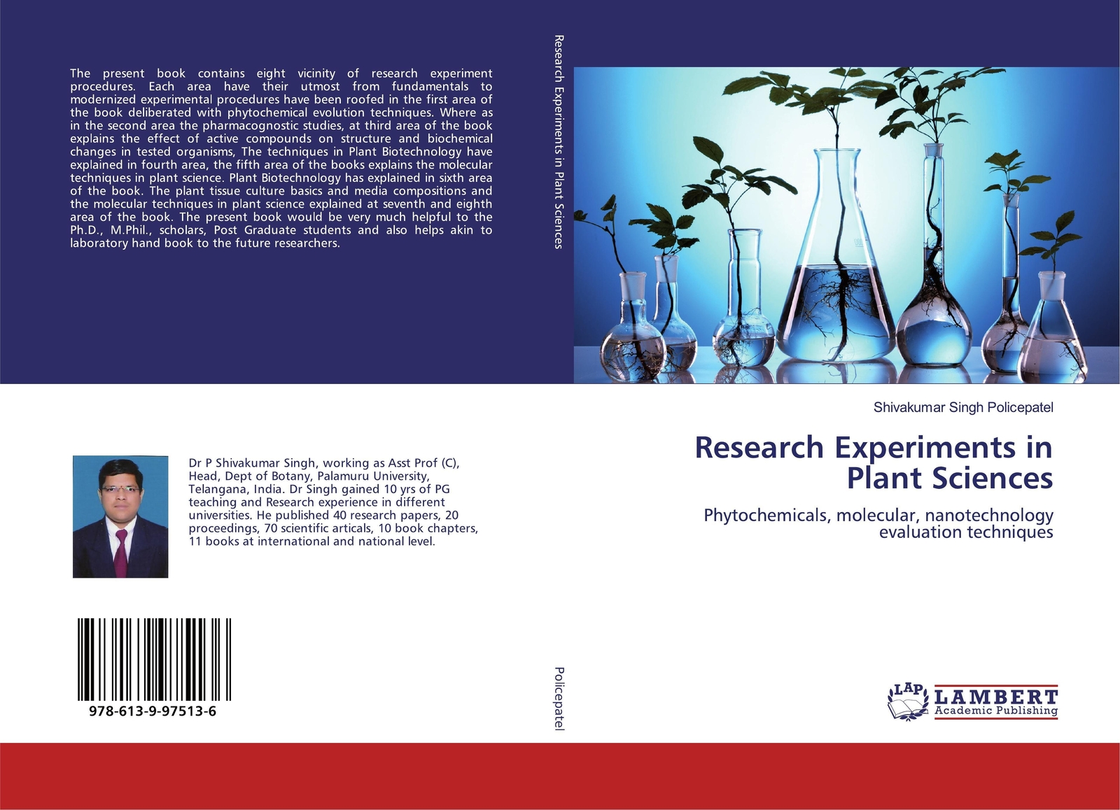 Research Experiments In Plant Sciences | Shivakumar Singh Policepatel