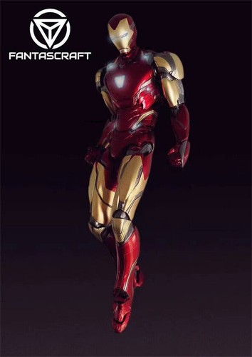 CS Fantascraft Iron Man MK85 2.0 Ver. Metal Action Figure 1/12 LED Light Model - Picture 6 of 14