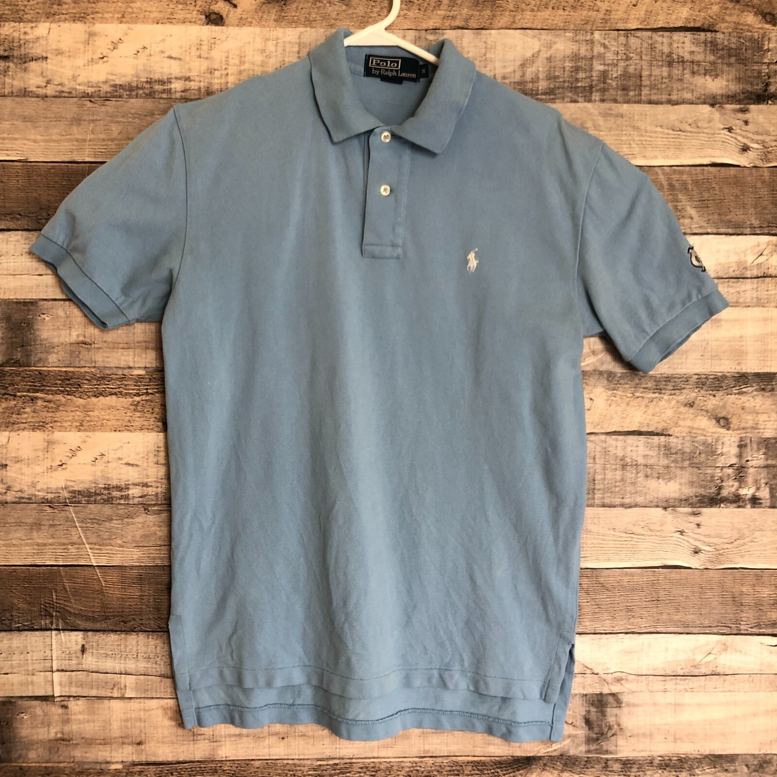 Polo North Carolina Tar Heels Ralph Lauren polo uomo piccola blu pony golf
