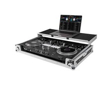 Headliner Flight Case with Laptop Platform, Compatible with DDJ-REV7 HL10007 