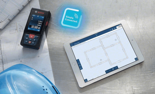 Bosch GLM 150C Misuratore di distanza laser professionale con bluetooth - Foto 3 di 4