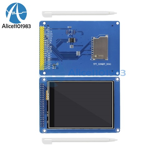 3.2 inch TFT LCD module Display with touch panel SD card 240x320 than 128x64 lcd - Picture 4 of 12