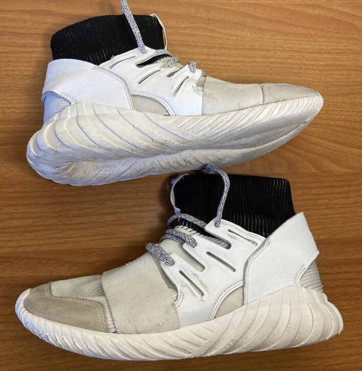 Adidas Tubular Doom Yin Yang White Black Men s Size 9 Sneakers