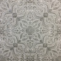 Eur 3,00/Qm / Vliestapete Design Id Eazybelly Neo Paisley Grau Silber NW9097