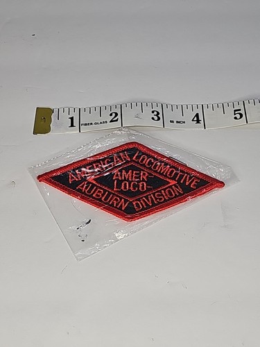 AMERICAN LOCOMOTIVE AUBURN DIVISION ALCO NEW Patch - Picture 1 of 2