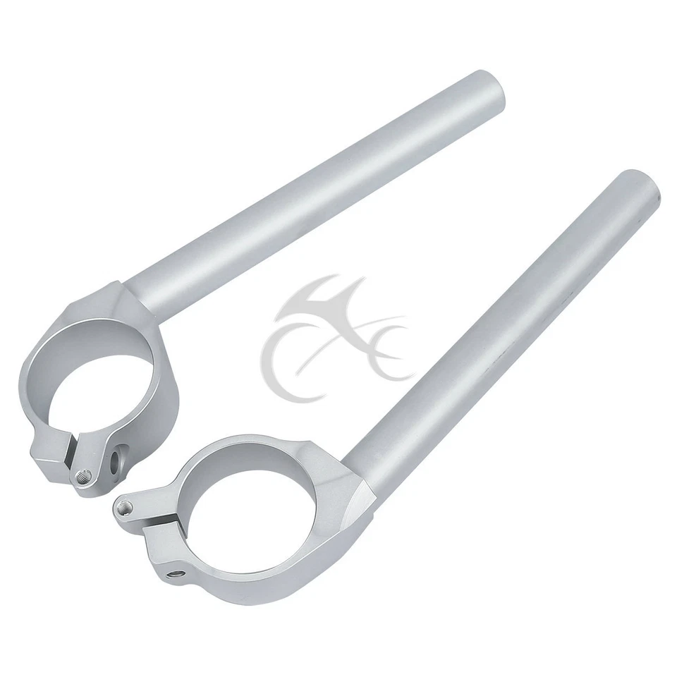 50mm Clip-On Handlebar Handle Bars Fit For Yamaha YZF-R1 1998-2001 1999 2000 01 - Image 3 of 4