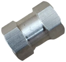 Workman SS-NUT-DH Stainless Steel 1 inch CB Radio Antenna Replacement Stud Nut