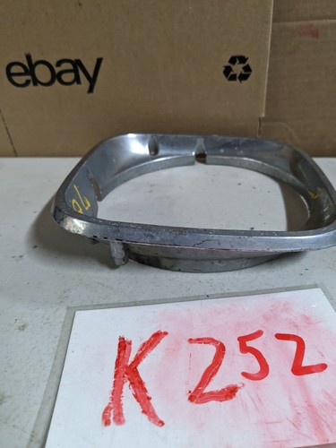 1970 PONTIAC BONNEVILLE ORIGINAL HEAD LIGHT BEZEL LH - Bild 4 von 17