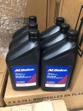 6x ACDelco 10-9129 Dexos 2 SAE 5W-30 Full Synthetic Diesel Motor Oil Duramax 