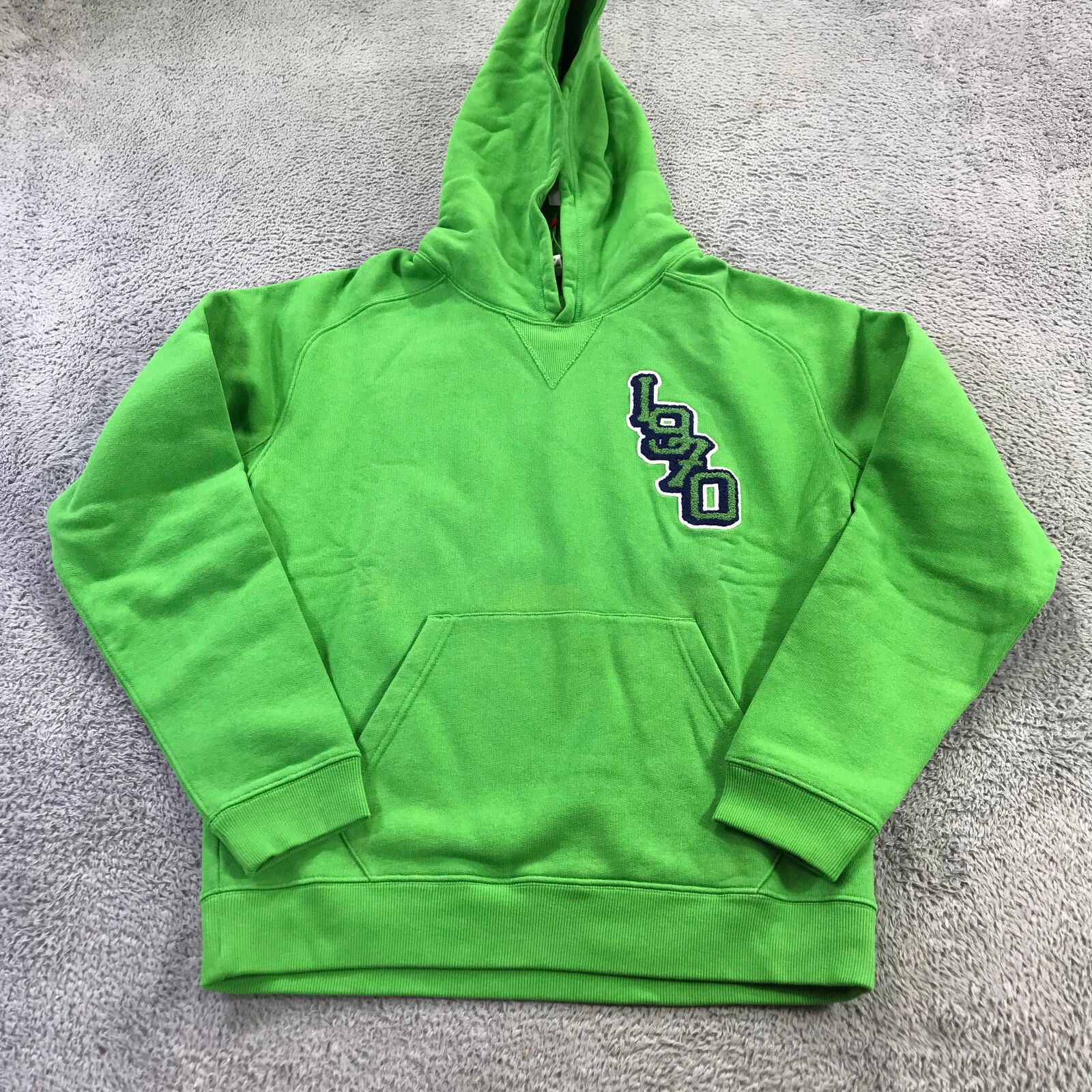 KENZO maglione uomo medio ricamato Tiger University 1970 felpa con cappuccio A5