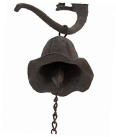 Decorative Cast Iron Gecko Bell Decorative Cast Iron Gecko Bell