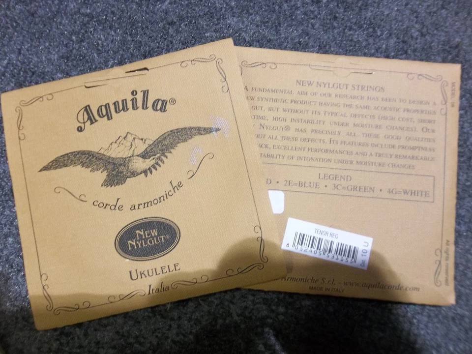 Uke Ukulele Aquilla strings. TWO SETS in Concert 7U set or Tenor 10U - Image 4 of 4