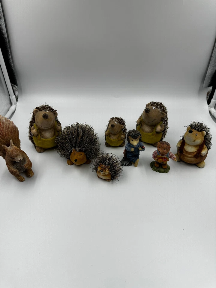 Dekofiguren Igel Igelfamilie Konvolut / Sammlung