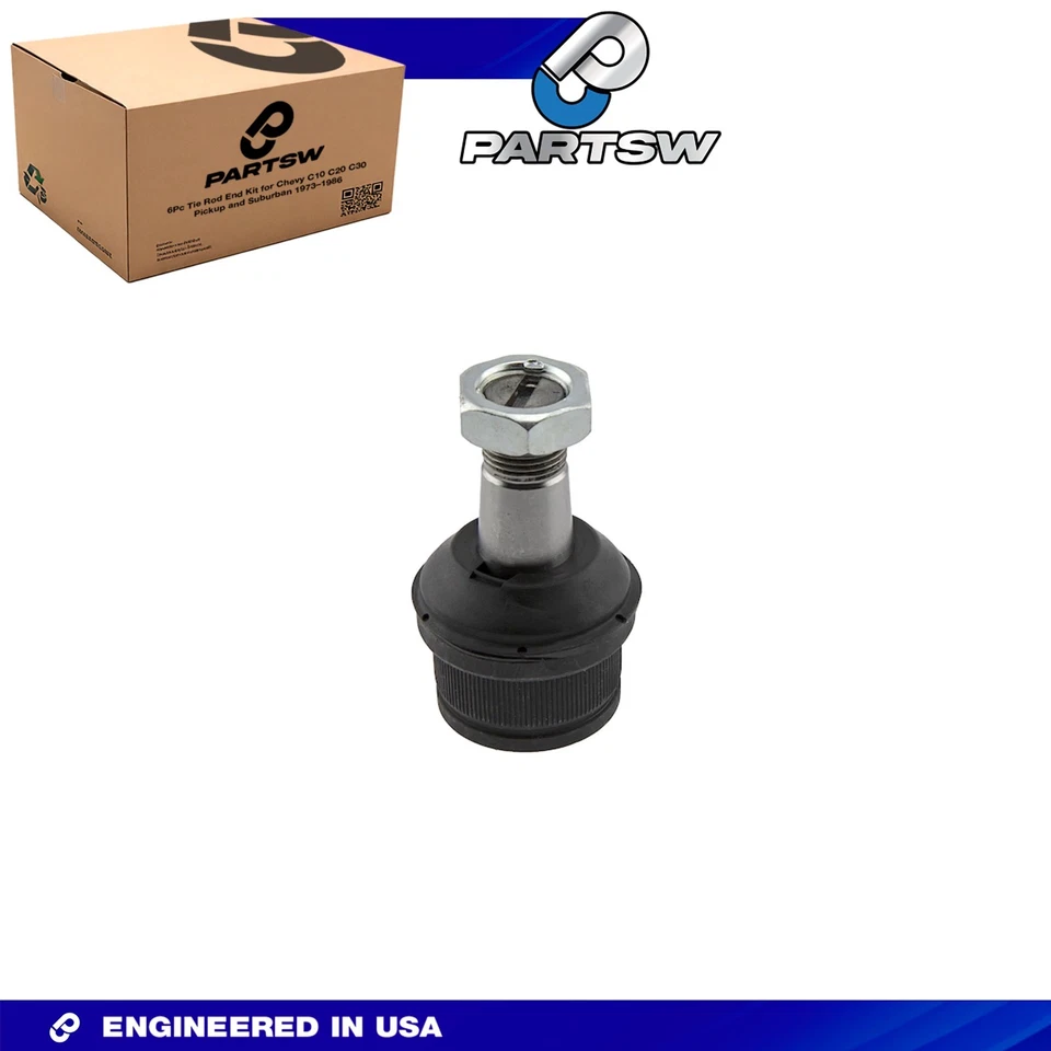 PartsW Ford F150 F250 Bronco 4Pc Upper Lower Ball Joint Kit 1980-1996 4WD - Image 3 of 4