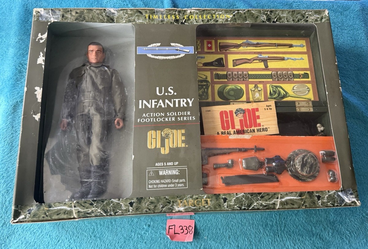 GI.joe アクションマリーン＋フットロッカー Brand New - Unopened GI JOE 40th Anniversary Action Soldier