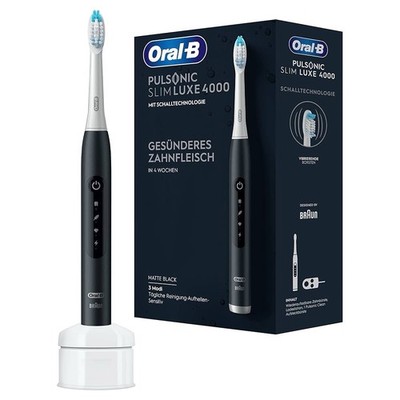 Oral-B Pulsonic Slim Luxe 4000 Matte Black NEU