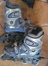 Rollerblade Rampage Inline Skates Men  s 8 EU 41 ABEC 7 Parts or Repair